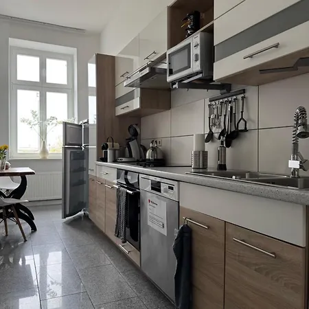 Kaiserzeit Apartments Leipzig - City, Messe Und Zoo Apartmán