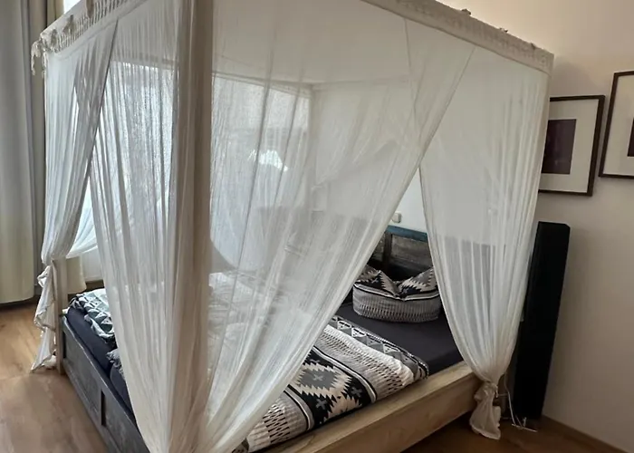 Kaiserzeit Im Himmelbett - City, Messe & Zoo, Apartament Lipsk